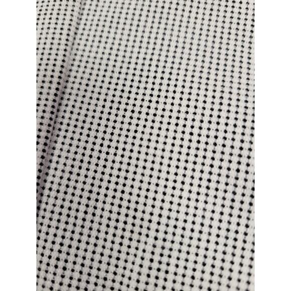 Renuar Cigarette Leg Pant Pull on Dress Pants Size 14 Black Micro Dot - Picture 2 of 6